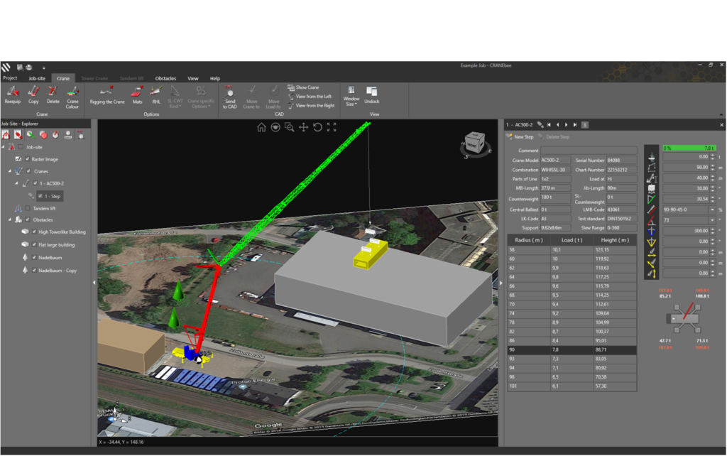 crane lift plan software